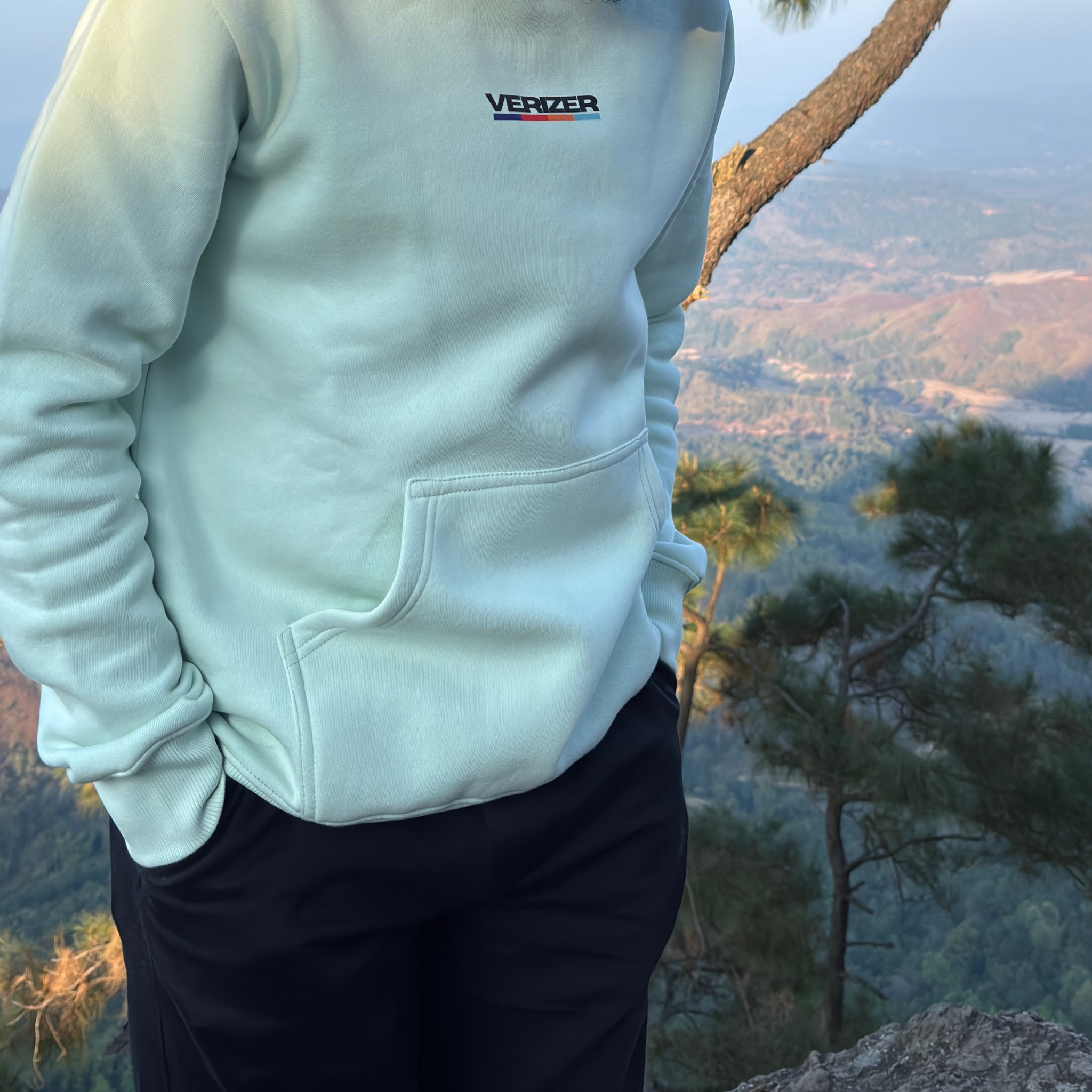 HEAVYWEIGHT MINT "GOD-MADE" PULLOVER HOODIE