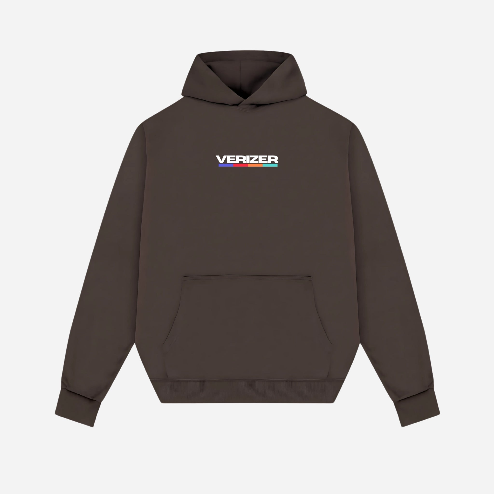 Heavyweight Mocha "GOD-MADE" Pullover Hoodie
