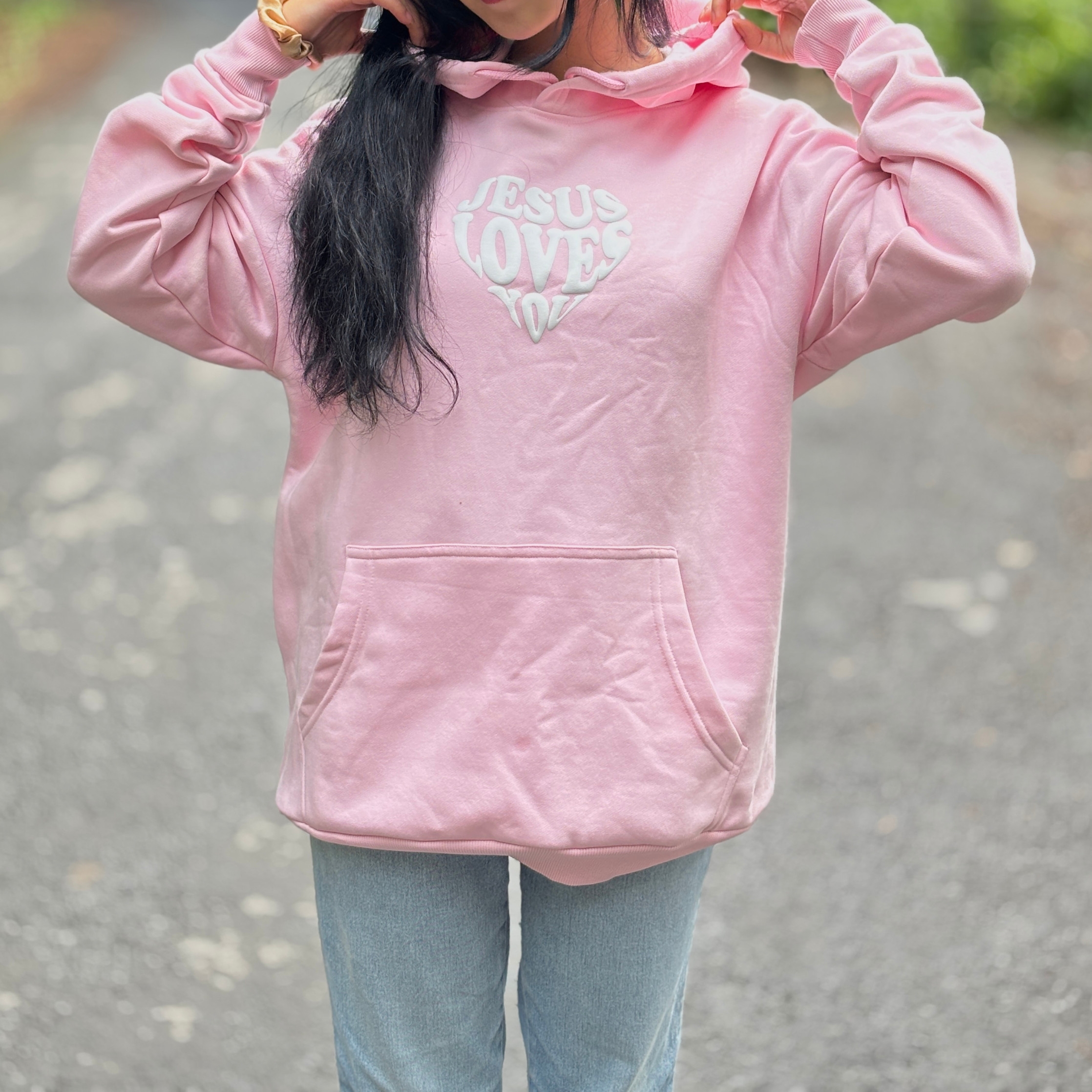 JLY OVERSIZED Hoodie Soft Pink🌸