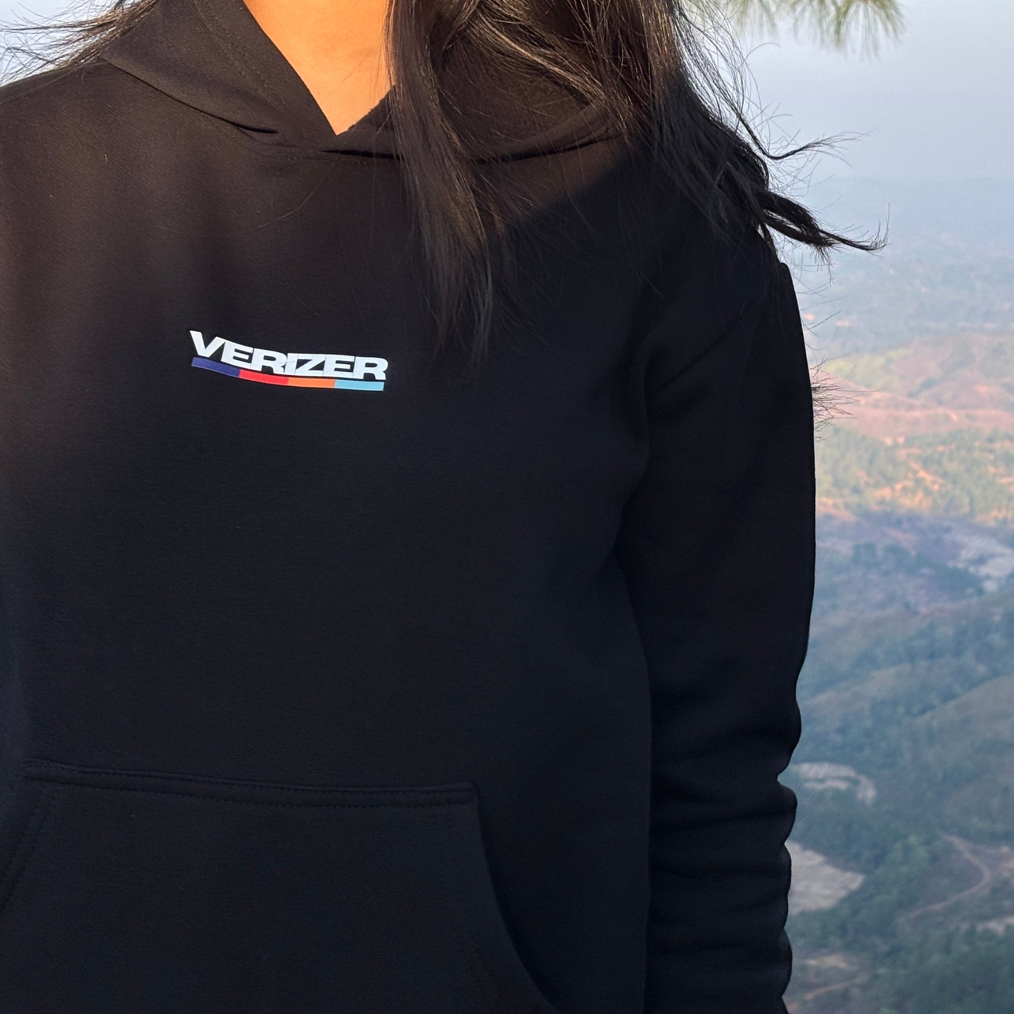 HEAVYWEIGHT OBSIDIAN "GOD-MADE" PULLOVER HOODIE