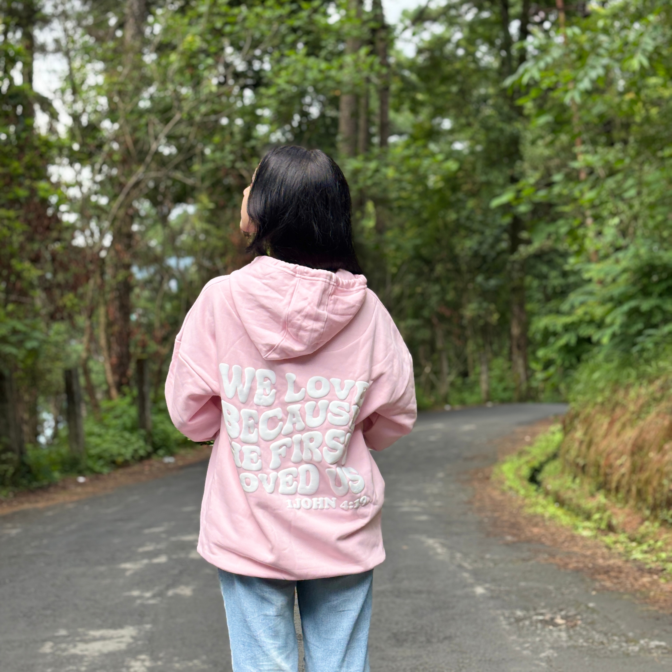 JLY OVERSIZED Hoodie Soft Pink🌸