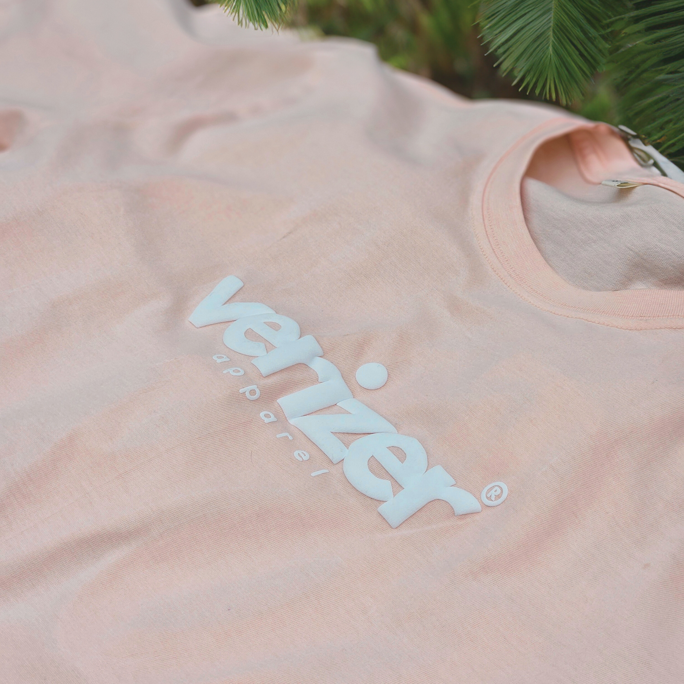 "JLY" CLASSIC PEACH TEE