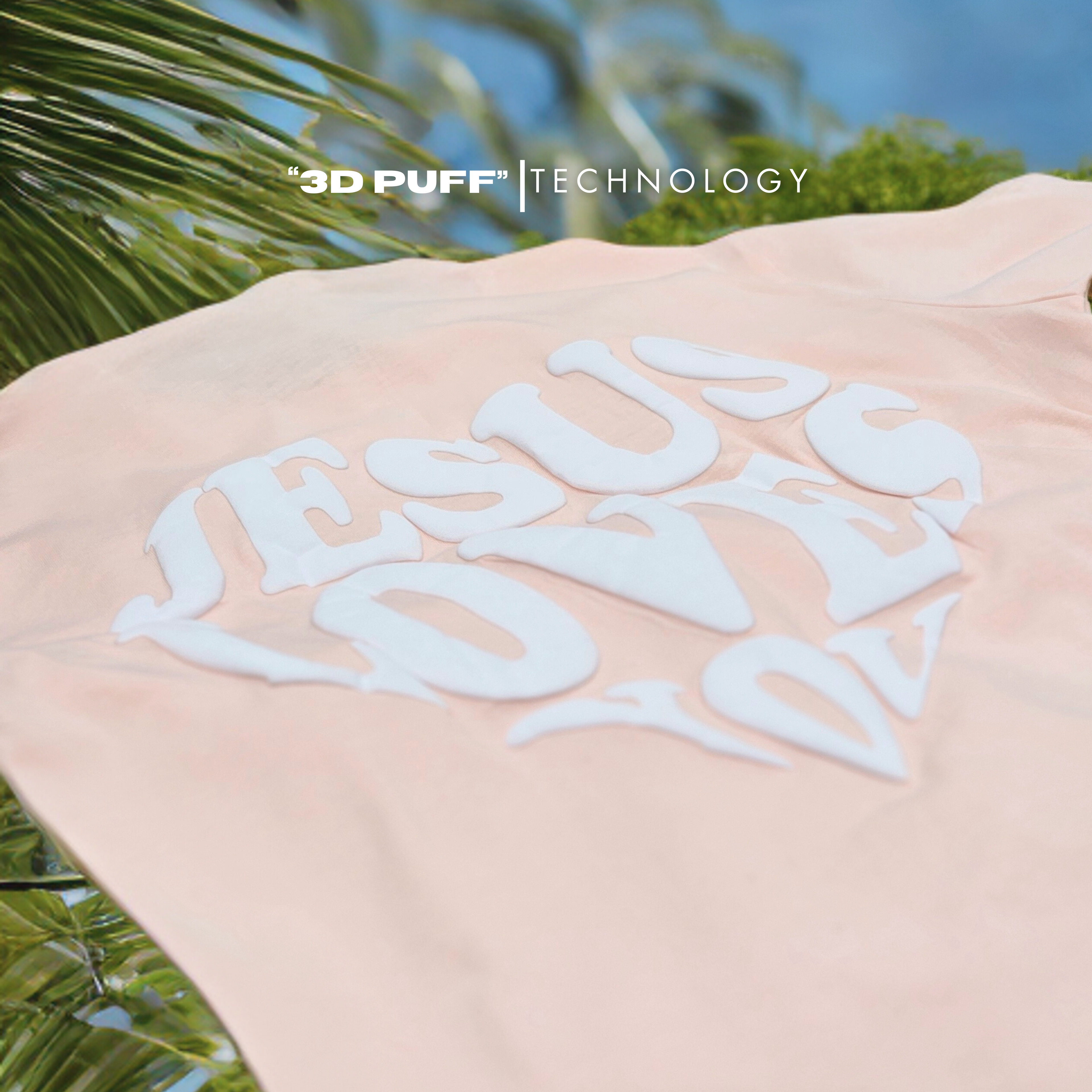"JLY" CLASSIC PEACH TEE