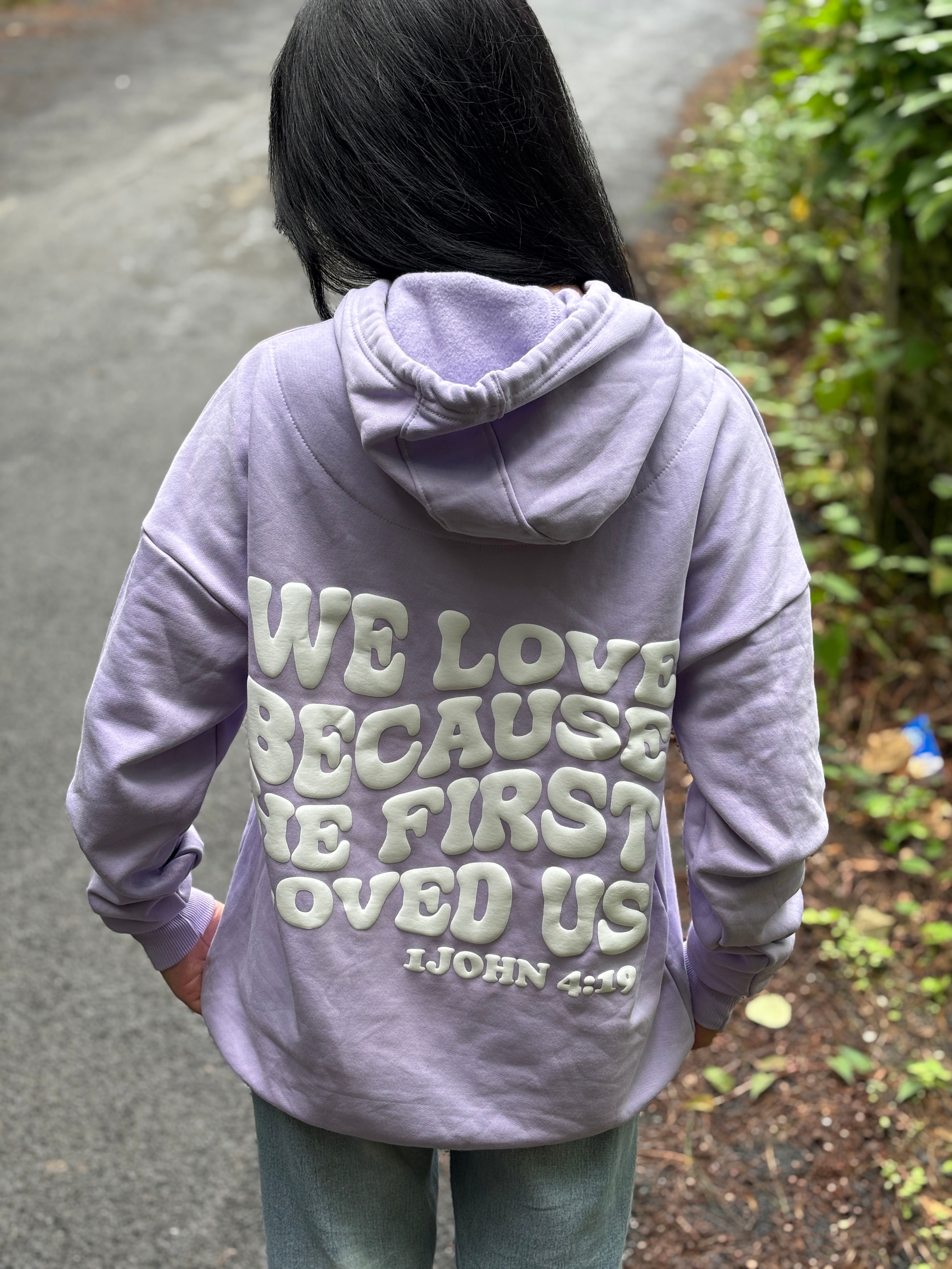 JLY Oversized Hoodie Lavender💜