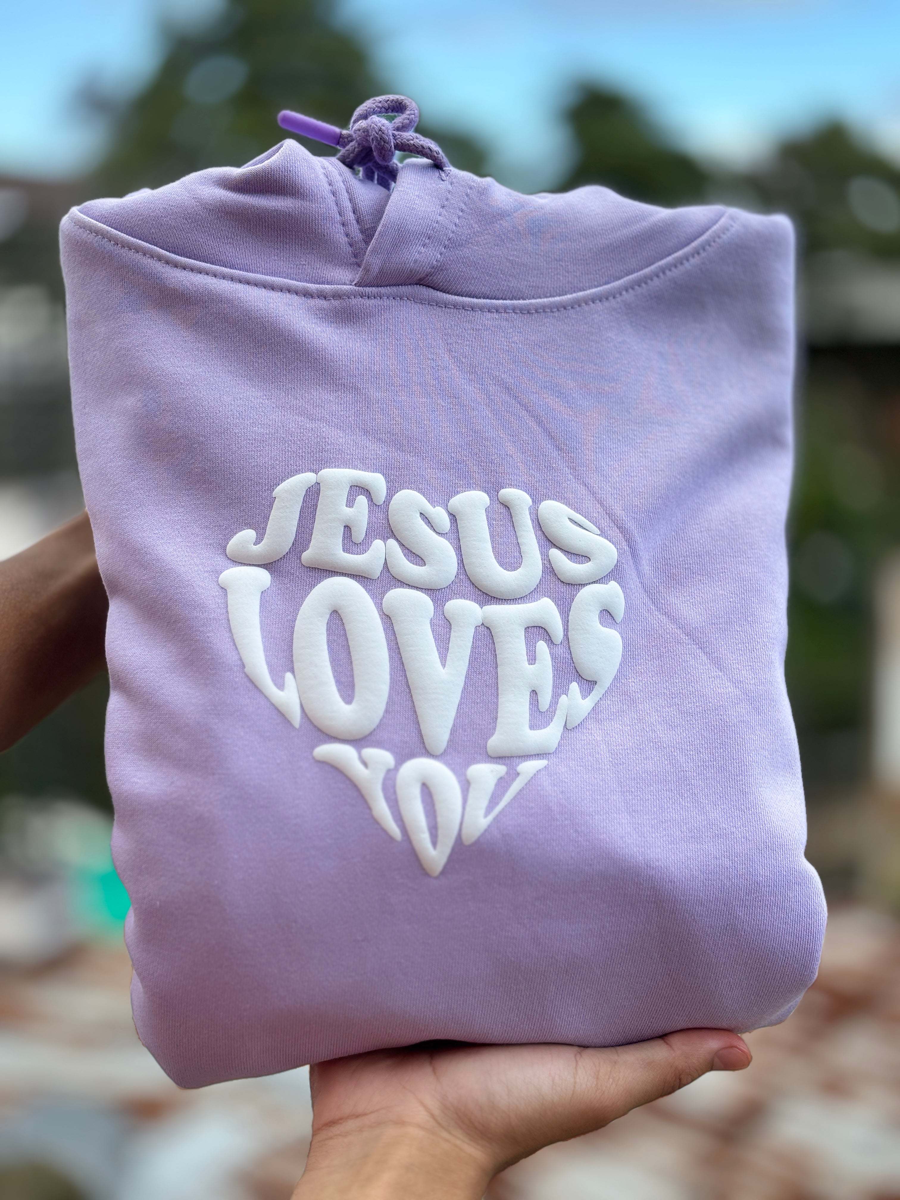 JLY Oversized Hoodie Lavender💜
