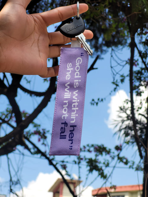 God is Within Her Lanyard